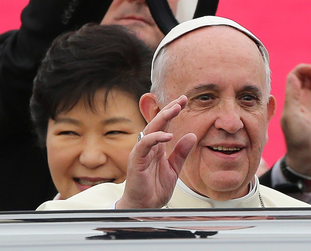Papa Francisco na Coreia do Sul