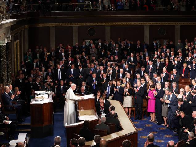 Papa Francisco realiza nesta quinta-feira (24), discurso no Congresso dos Estados Unidos durante sua primeira visita ao país