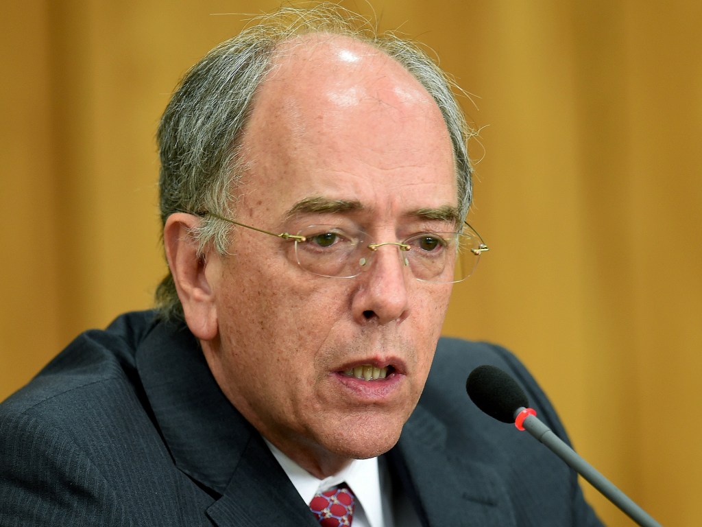 Pedro Parente, novo presidente da Petrobras durante coletiva no Palácio do Planalto, em Brasília (DF) - 19/05/2016