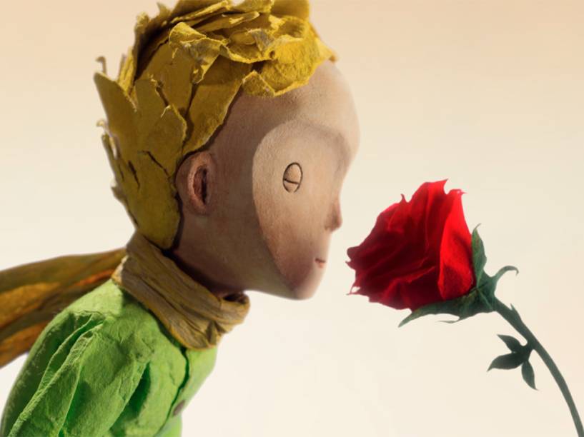 Cena em stop-motion de O Pequeno Príncipe, animação do diretor Mark Osborne