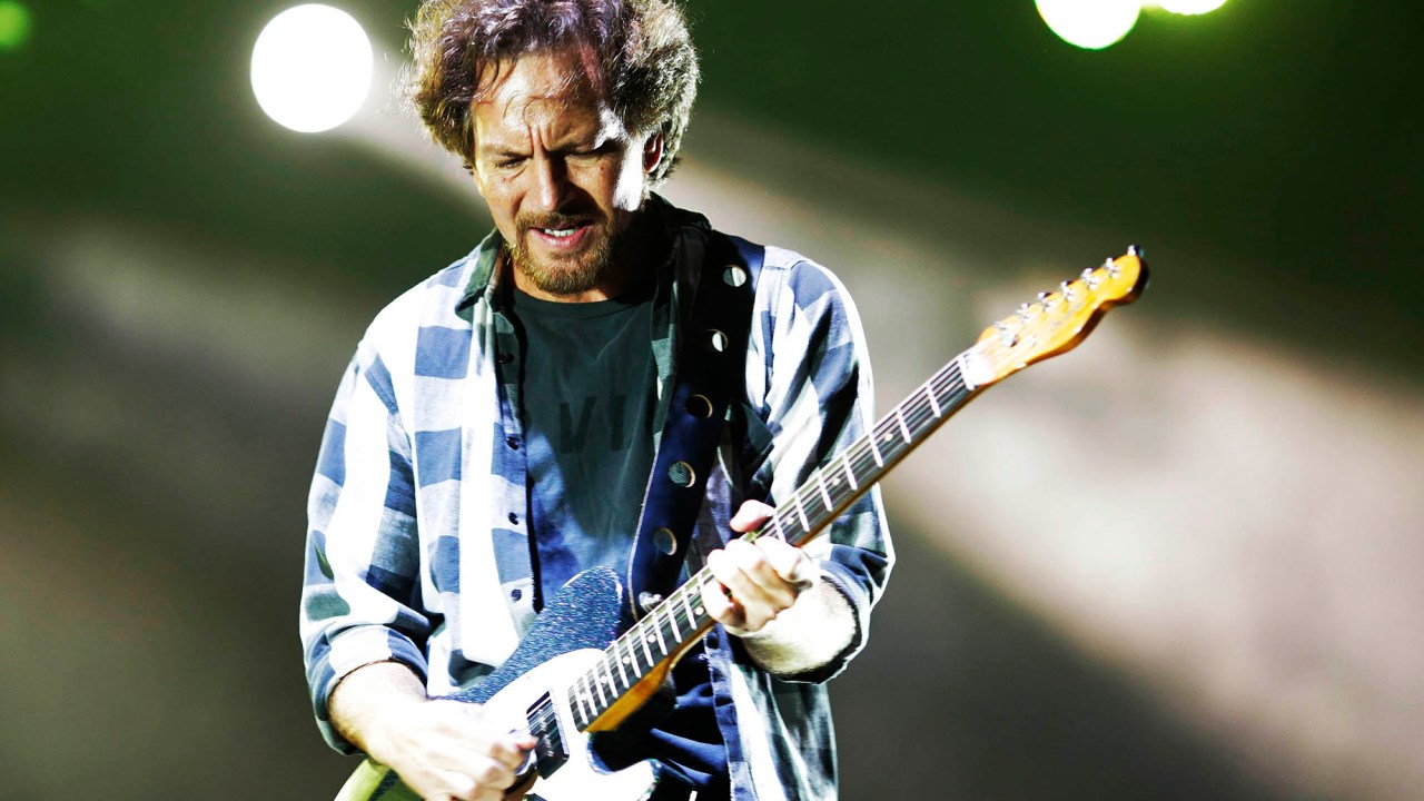 Pearl Jam faz show para milhares de pessoas no estádio do Maracanã, Zona Norte do Rio
