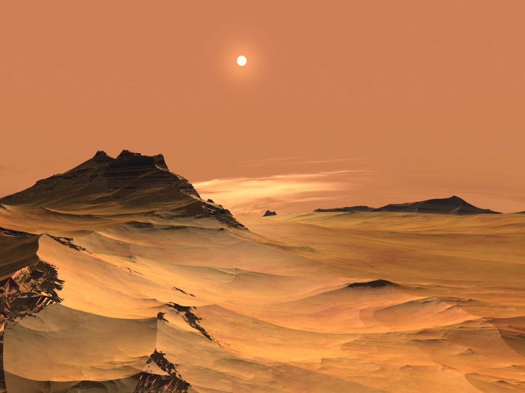 Em partes do dia, pode existir água líquida na superfície do planeta vermelho
