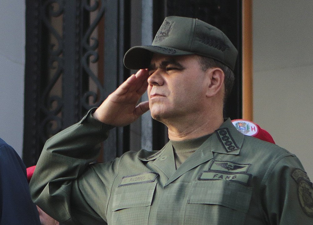 Ministro da defesa da Venezuela Vladimir Padrino
