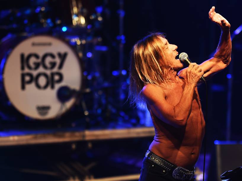 Iggy Pop comanda o primeiro dia do festival Popload em São Paulo, nesta sexta-feira (16)
