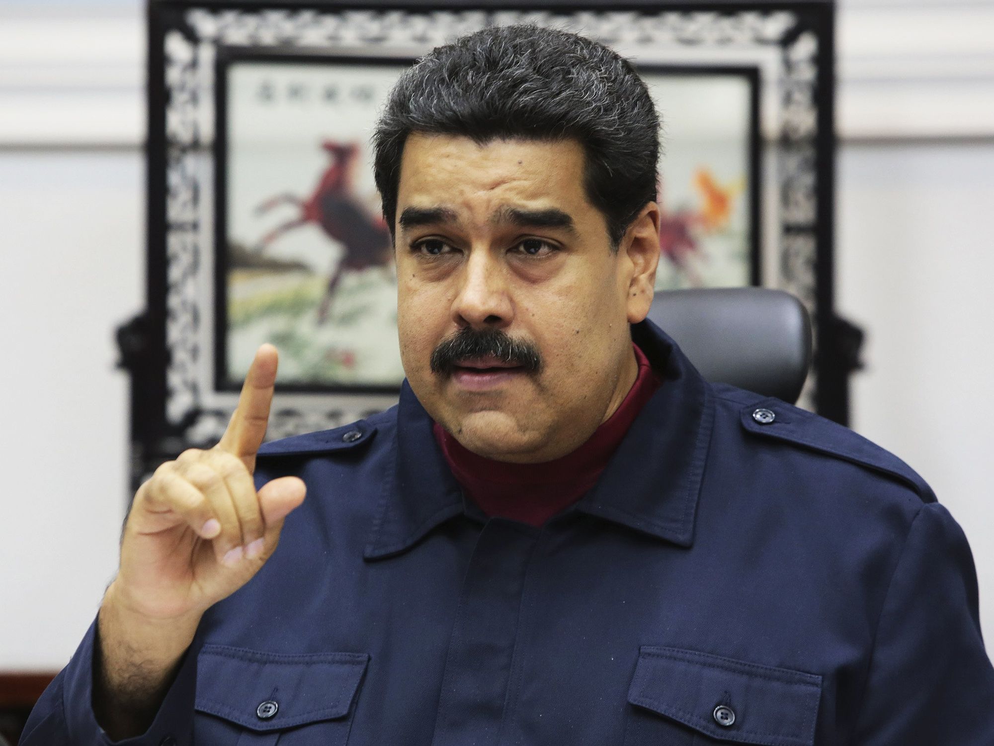 Presidente da Venezuela, Nicolás Maduro - 23/03/2016