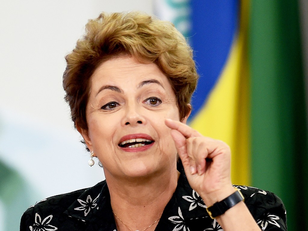 A presidente Dilma Rousseff durante cerimônia de lançamento do Plano Safra da Agricultura Familiar 2015/2016, no palácio do Planalto, nesta segunda-feira