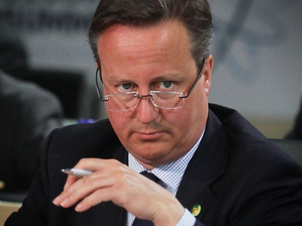Primeiro-ministro da Grã-Bretanha, David Cameron - 01/04/2016