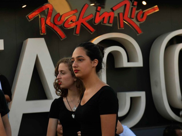 Público na Cidade do Rock, para o quarto dia de shows do Rock in Rio, nesta quinta-feira (24)
