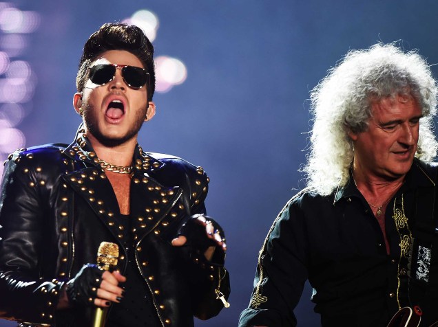 Apresentação do Queen + Adam Lambert durante o Rock in Rio 2015