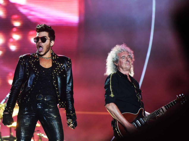 Apresentação do Queen + Adam Lambert durante o Rock in Rio 2015
