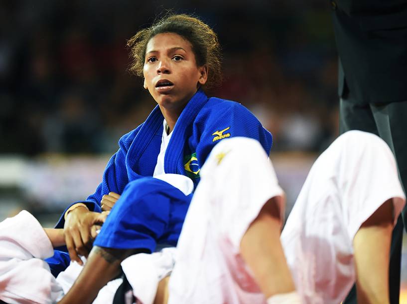 Rafaela Silva fatura medalha de bronze no Pan de Toronto, neste domingo (12)