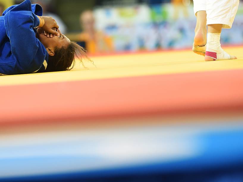 Rafaela Silva fatura medalha de bronze no Pan de Toronto, neste domingo (12)