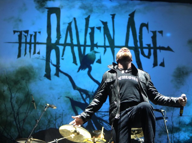 A banda Raven Age foi a primeira a se apresentar no Allianz Parque