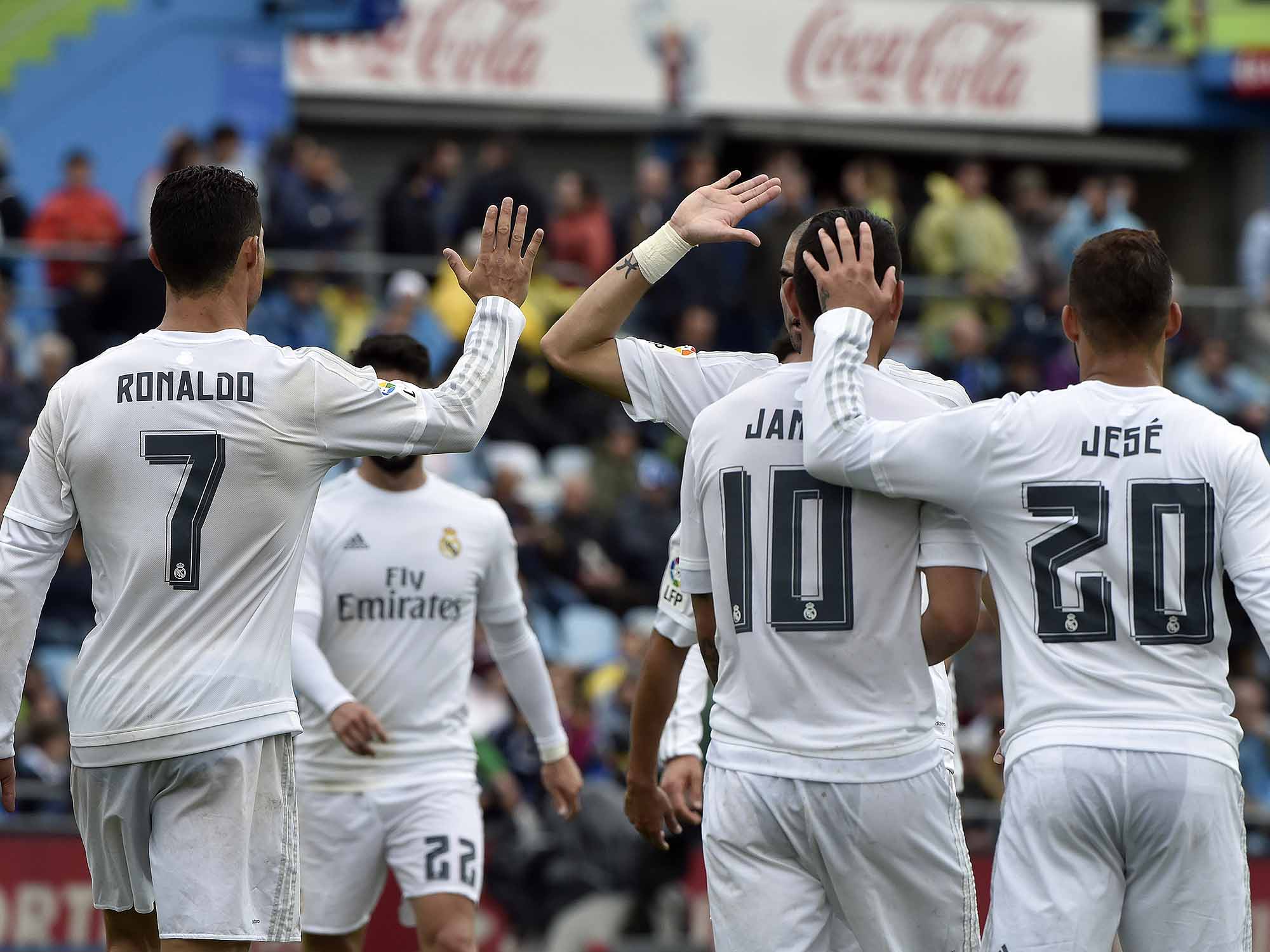 Xô crise! Real Madrid goleia o Getafe e cola no líder Barcelona