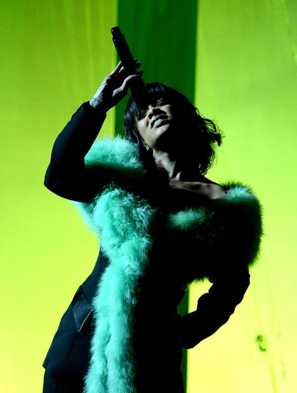 A caribenha Rihanna no Billboard Music Awards