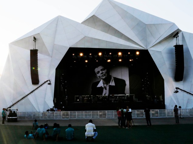 Um dos palcos do Rock in Rio 2015