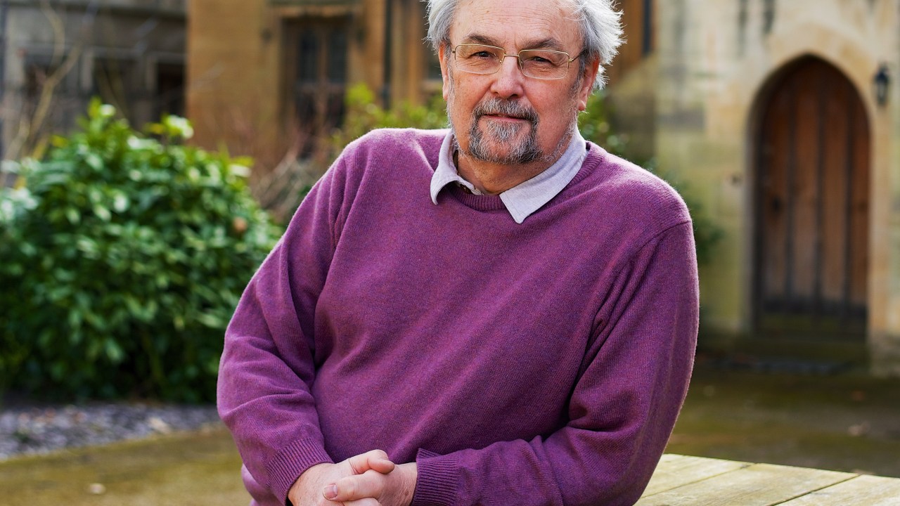 Professor Robin Dunbar, em Oxford