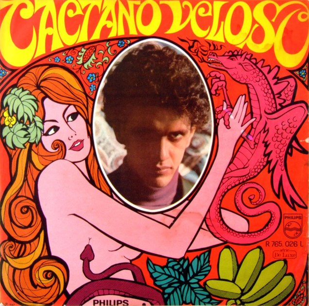 Capa do disco Caetano Veloso, de 1968, uma das muitas obras assinadas por Rogério Duarte
