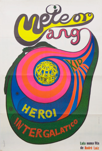 Capa do filme Meteorango Kid: O Herói Intergalático, de 1969