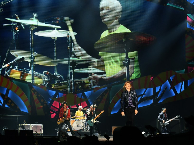 A banda britânica The Rolling Stones encerra turnê “Olé” no Brasil