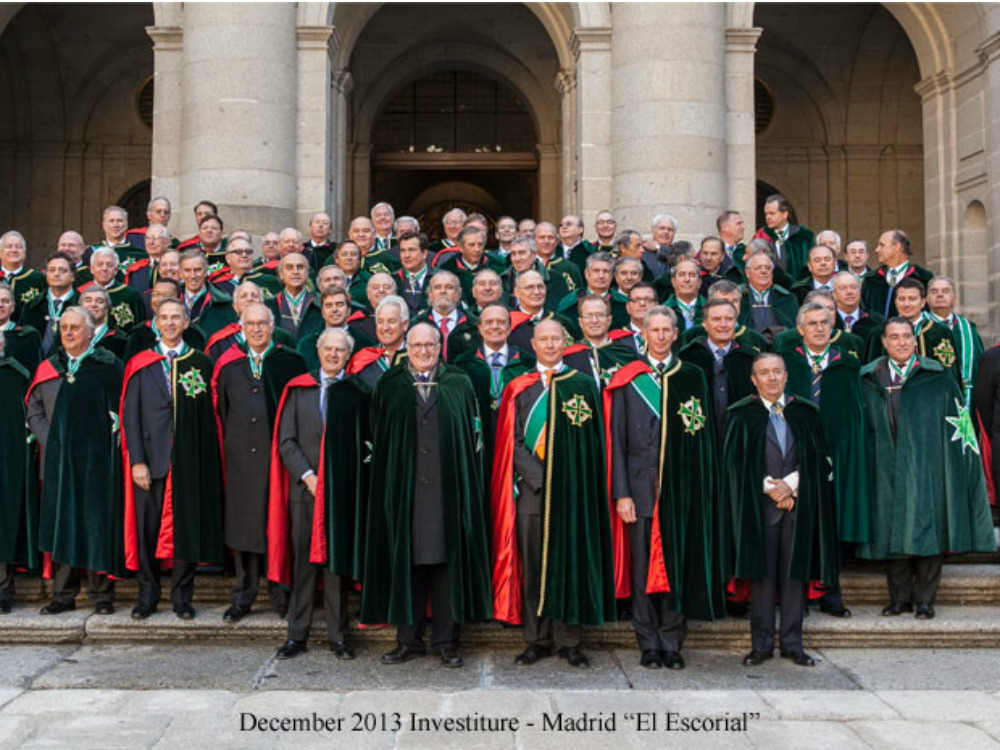 Membros da Ordem Internacional de Santo Hubertus