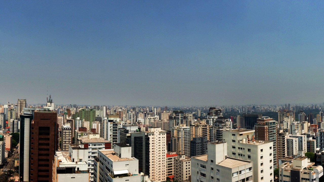 Calor, clima seco e poluição em São Paulo