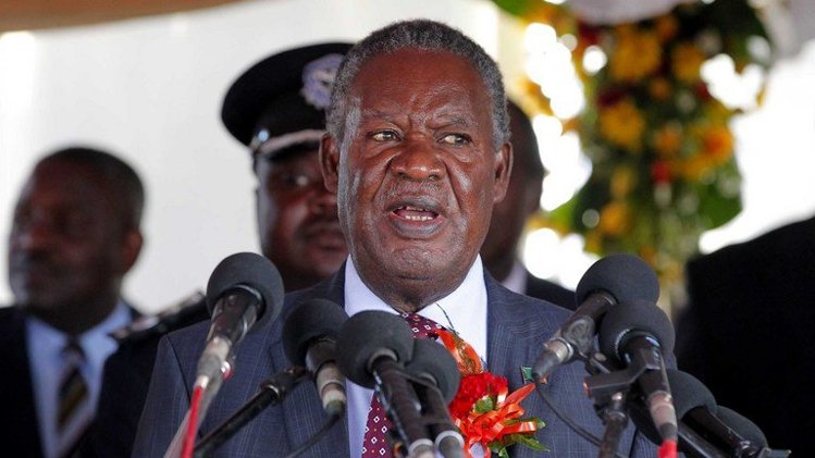 O presidente de Zâmbia, Michael Sata