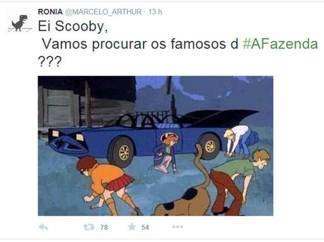 Será que Fred, Salsicha e Scooby conseguem encontrar os famosos de A Fazenda?