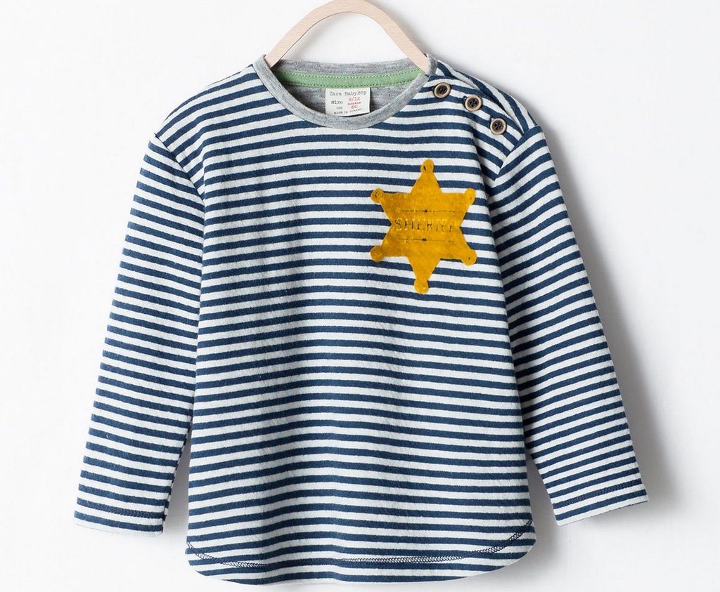 Imagem da camiseta infantil que foi retirada das lojas