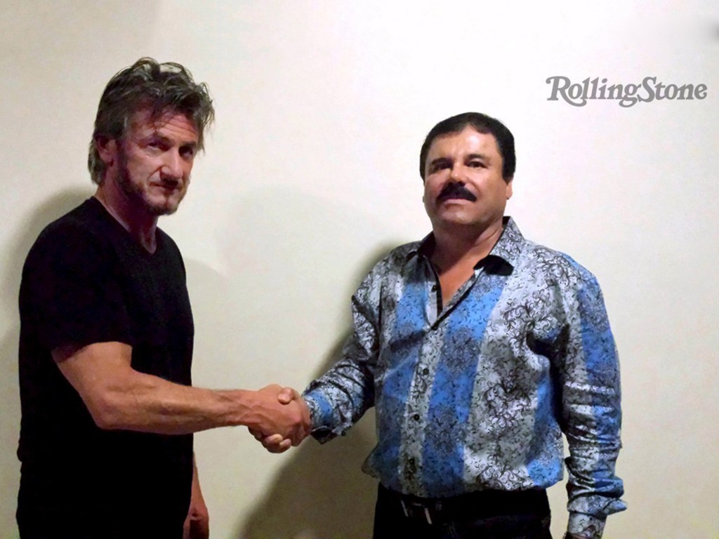 Sean Penn entrevistou o narcotraficante mexicano Joaquin "El Chapo" Guzmán enquanto o criminoso estava foragido da polícia