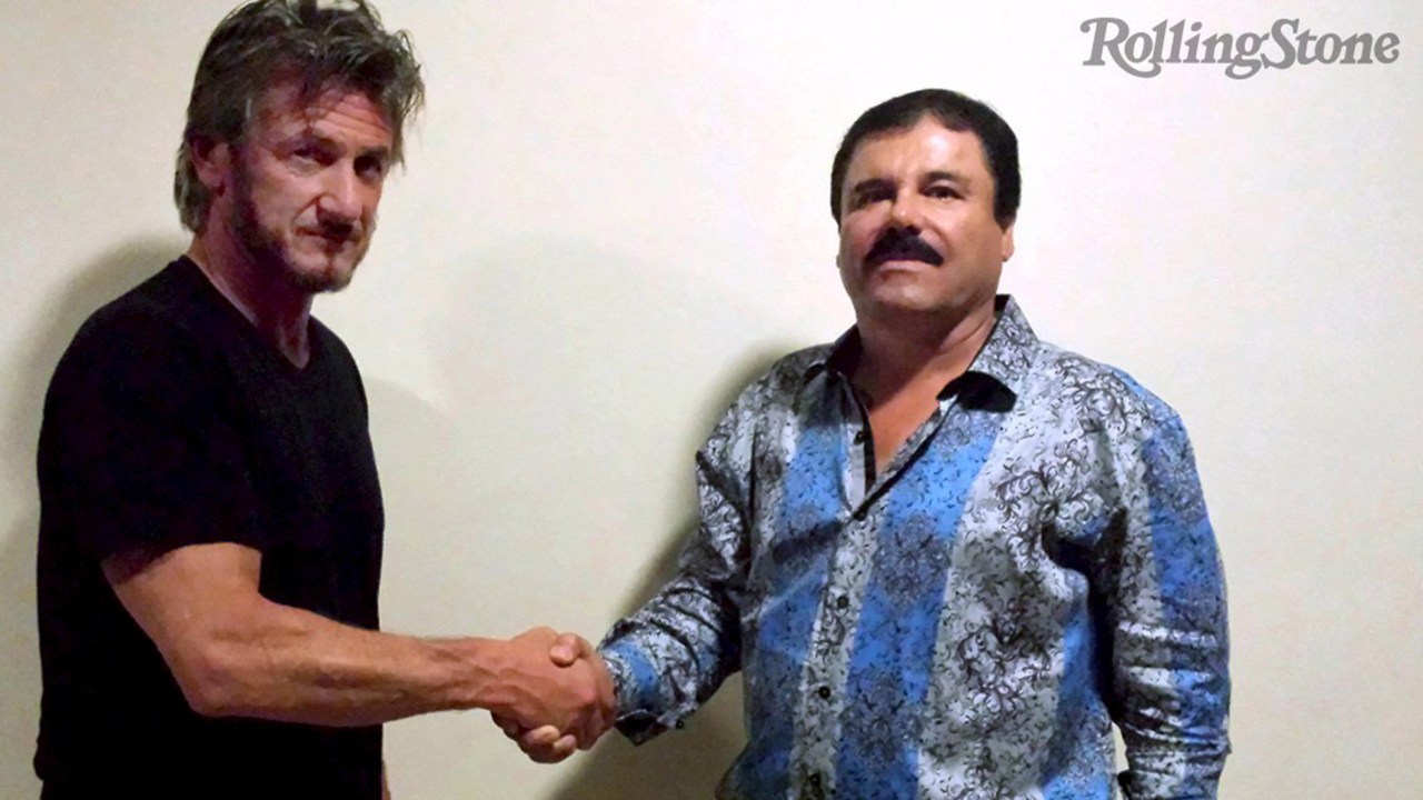 Sean Penn entrevistou o narcotraficante mexicano Joaquin "El Chapo" Guzmán enquanto o criminoso estava foragido da polícia