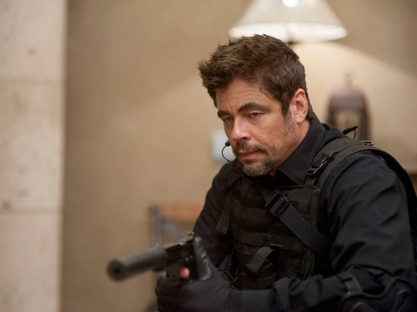 Benicio Del Toro no filme ‘Sicario: Terra de Ninguém’