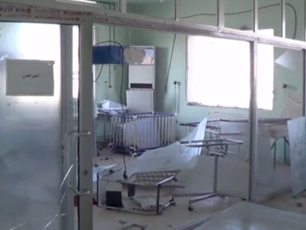 Dois hospitais na região nordeste da Síria, um deles infantil, foram bombardeados
