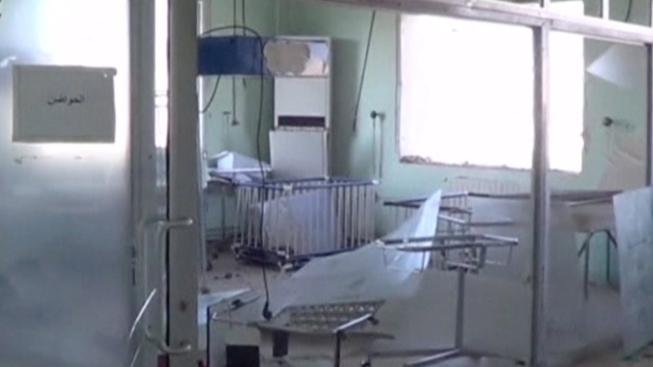 Dois hospitais na região nordeste da Síria, um deles infantil, foram bombardeados
