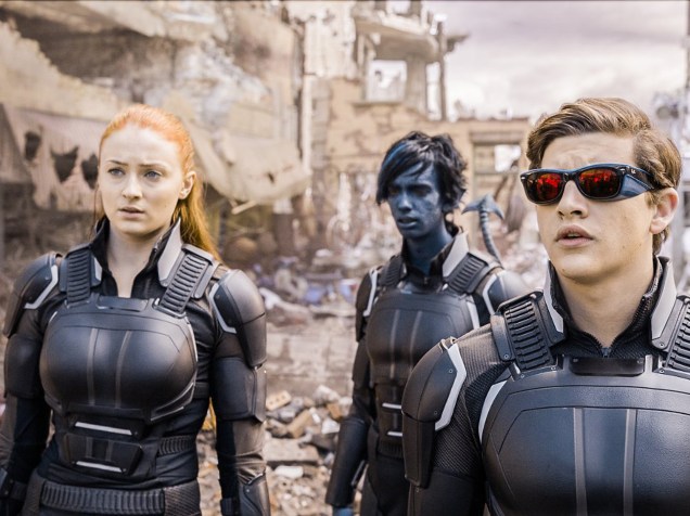 Cena do filme X-men: Apocalypse, em que a atriz Sophie Turner fará o papel da personagem Jean Grey