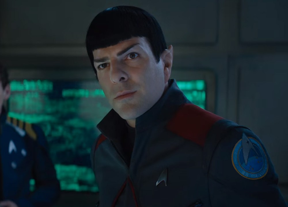 Spock (Zachary Quinto) no trailer de 'Star Trek: Sem Fronteiras'