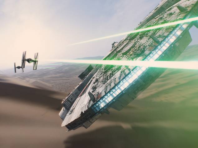Nave Millenium Falcon retorna em Star Wars: Episódio VII