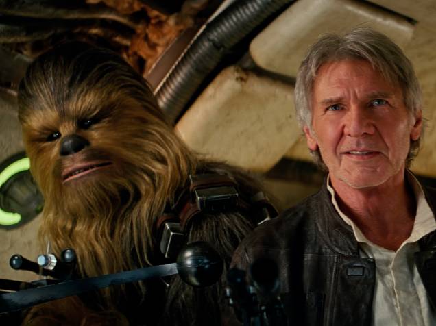 Han Solo (Harrison Ford) e Chewbacca (Peter Mayhew) no segundo teaser de Star Wars