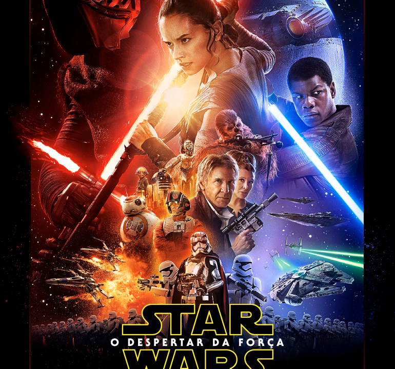 Primeiro cartaz oficial de 'Star Wars - O Despertar da Força', que estreia em 17 de dezembro
