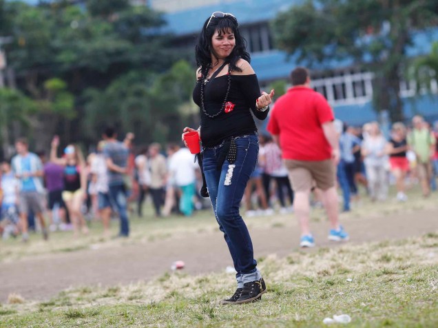Show histórico da banda britânica The Rolling Stones reúne mais de 450 mil pessoas no complexo Ciudad Deportiva, em Havana