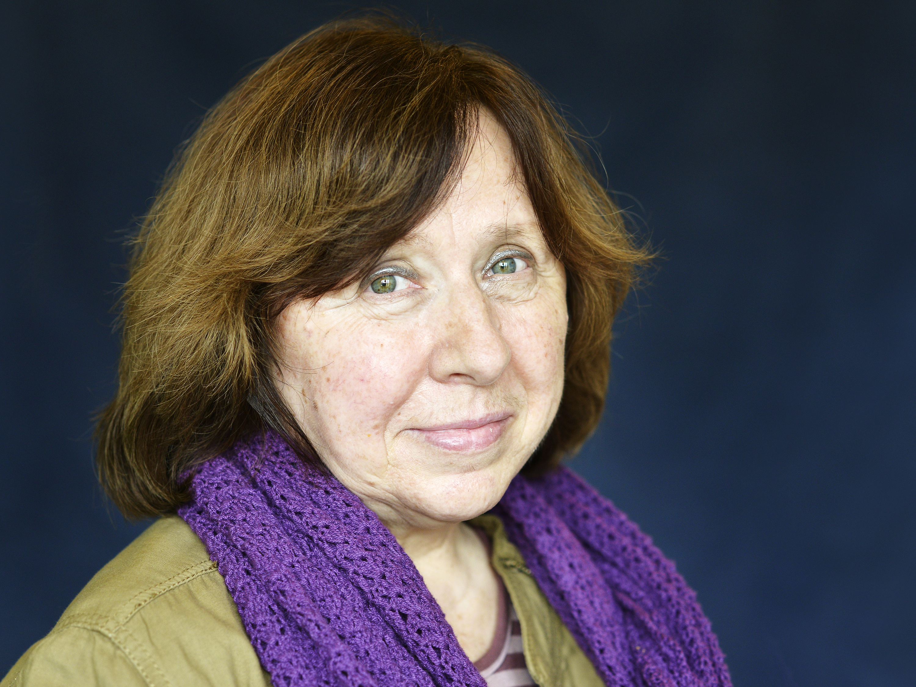 A escritora Svetlana Alexievich