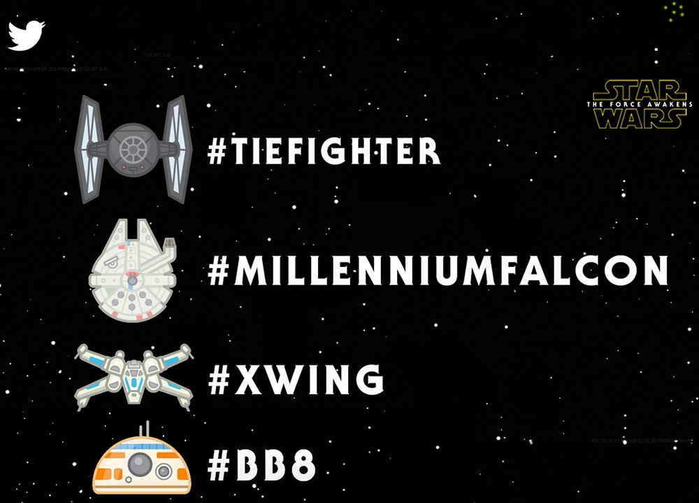 Emojis do filme "Star Wars: O Despertar da Força", novo filme da franquia