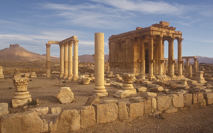 Templo de Baal Shamin, na cidade de Palmira, Síria