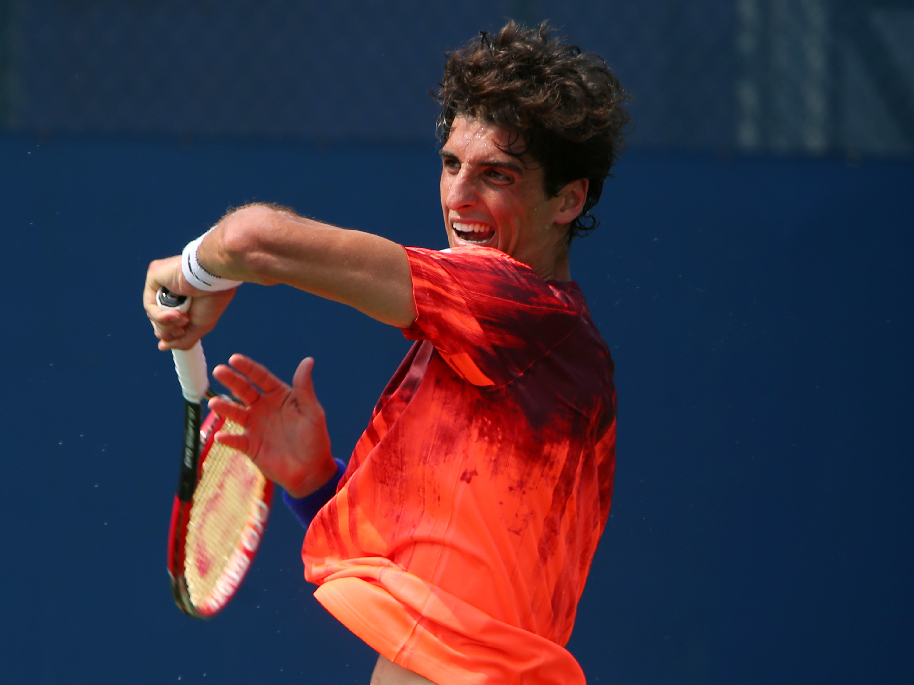 O tenista brasileiro Thomaz Bellucci durante o US Open