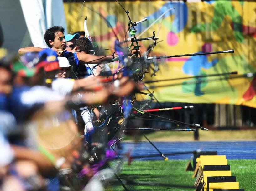 Disputas do tiro com arco nos Jogos Pan-Americanos de Toronto, Canadá