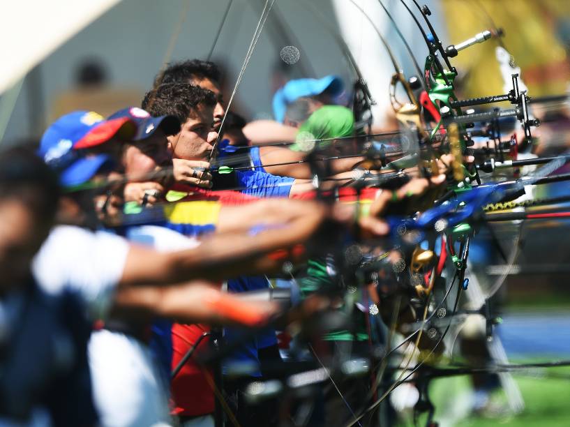 Disputas do tiro com arco nos Jogos Pan-Americanos de Toronto, Canadá
