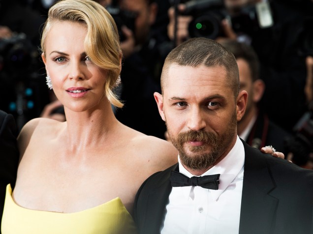 Charlize Theron e Tom Hardy na edição 2015 de Cannes