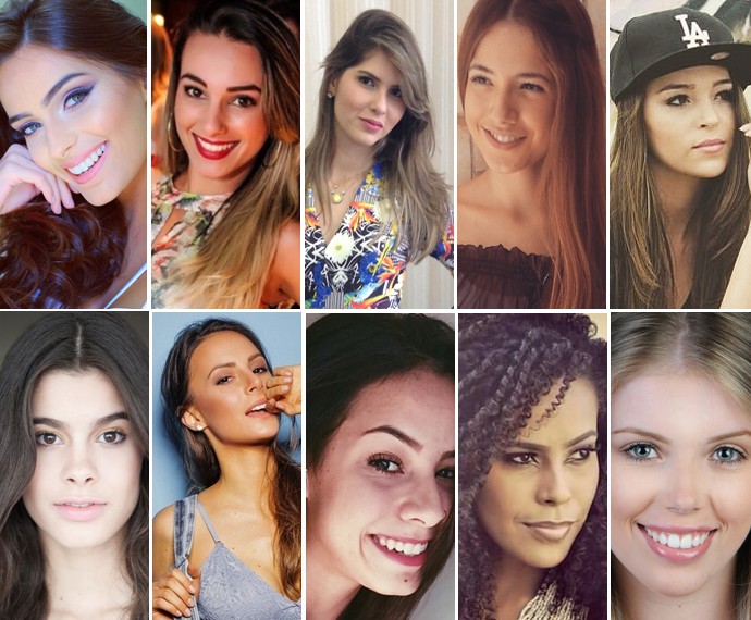 As candidatas para participar de 'Totalmente Demais', próxima novela das sete da Globo