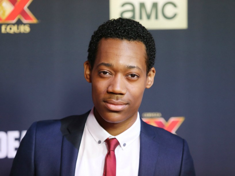 Tyler James Williams em outubro da 2015, na premiere da quinta temporada da série The Walking Dead