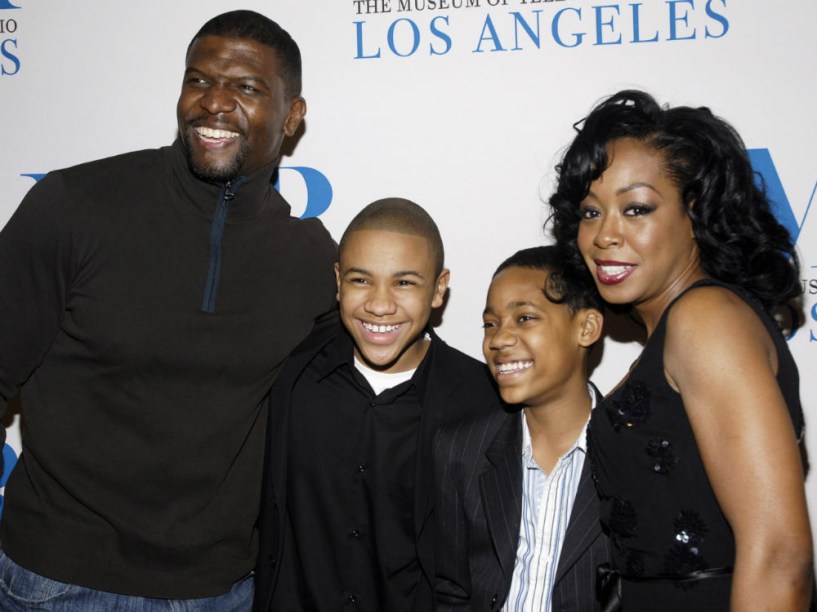 Tyler James Williams em 2006 com seus companheiros de elendo em Todo Mundo Odeia o Chris: Terry Crews, Tequan Richmond e Tichina Arnold